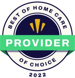 Best of Home Care Provider of Choice Award Badge