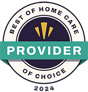 Best of Home Care Provider of Choice 2024 badge